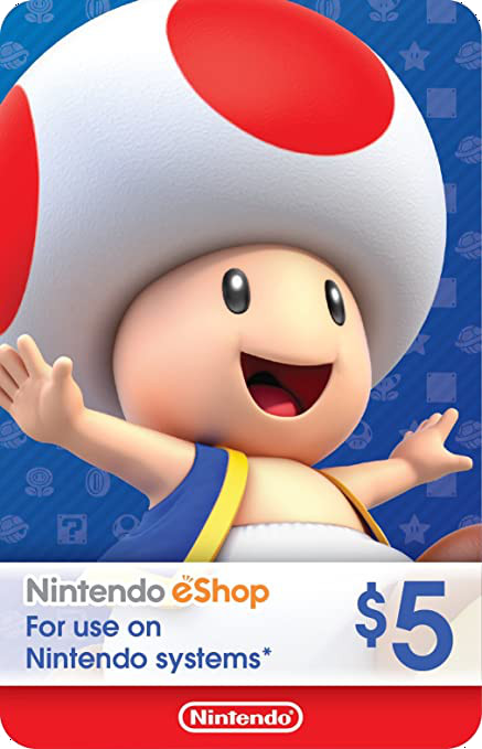 Toad Card - Worth $5